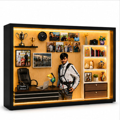 Legacy Memory Frame – Personalized 3D Miniature Box