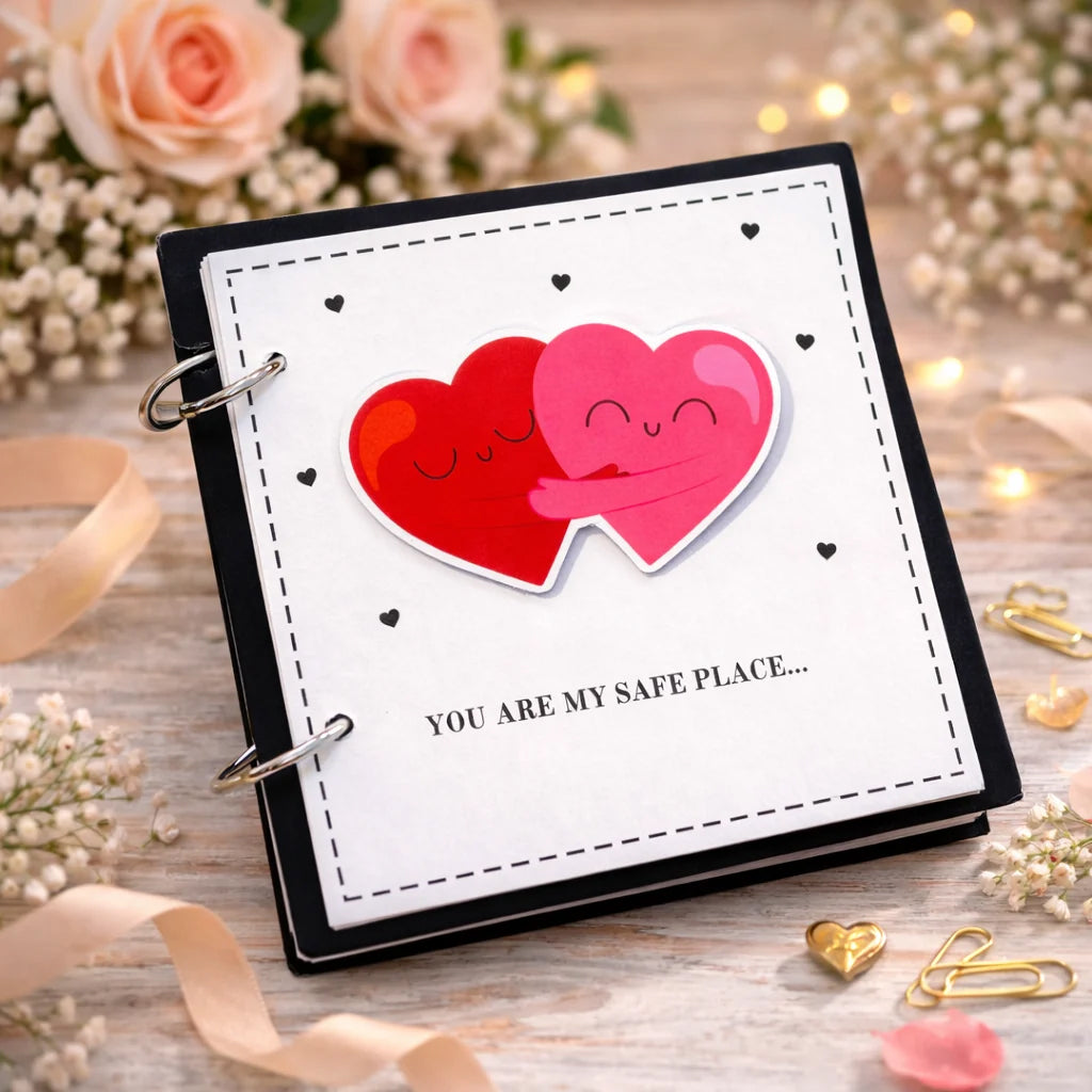 Cute Mini Memory Book for Couples