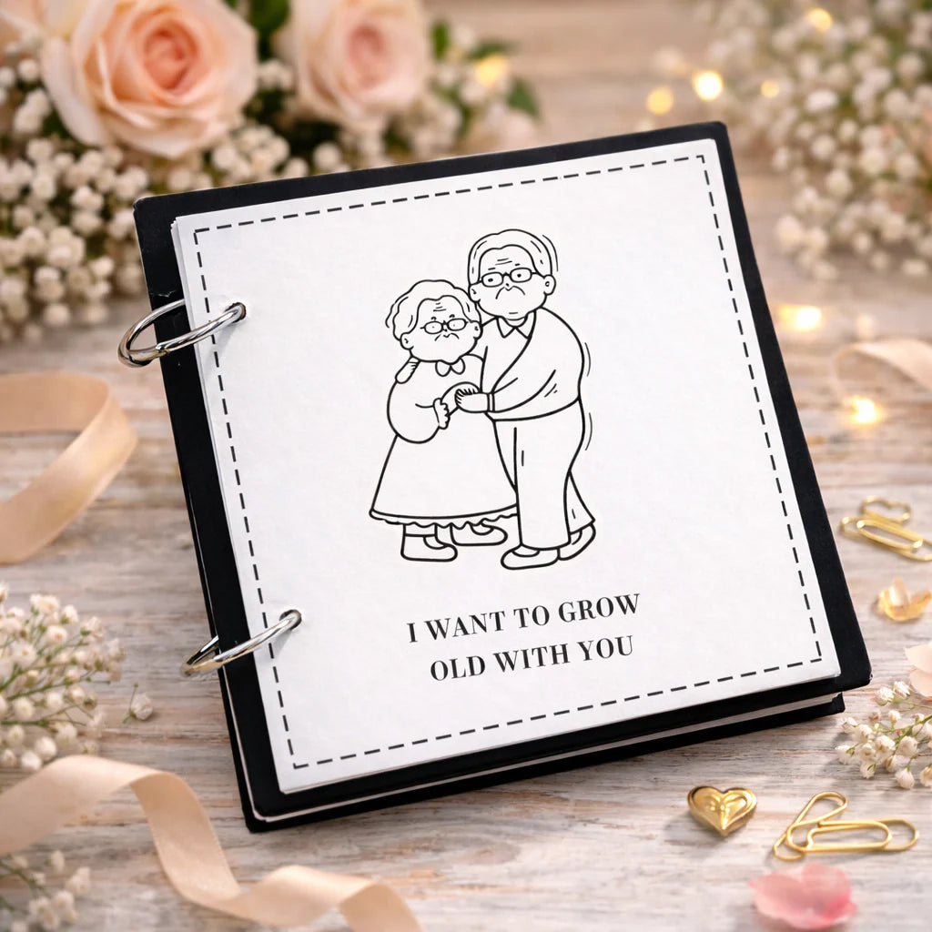 Cute Mini Memory Book for Couples