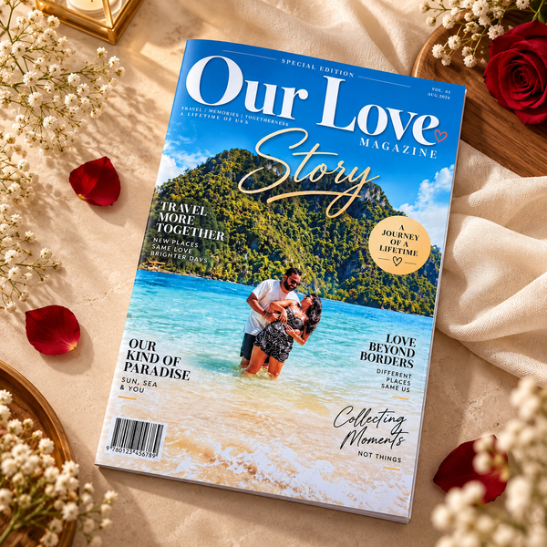 Personalized Love Story Magazine