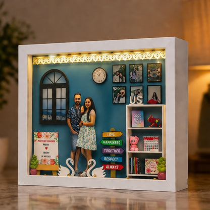 Personalized 3D Couple Memory Frame