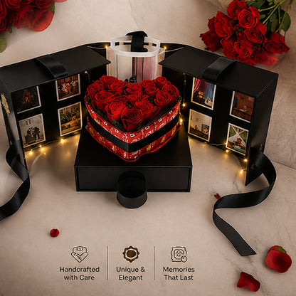 Birthday Black Cake Box