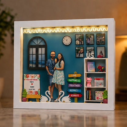 Personalized 3D Couple Memory Frame