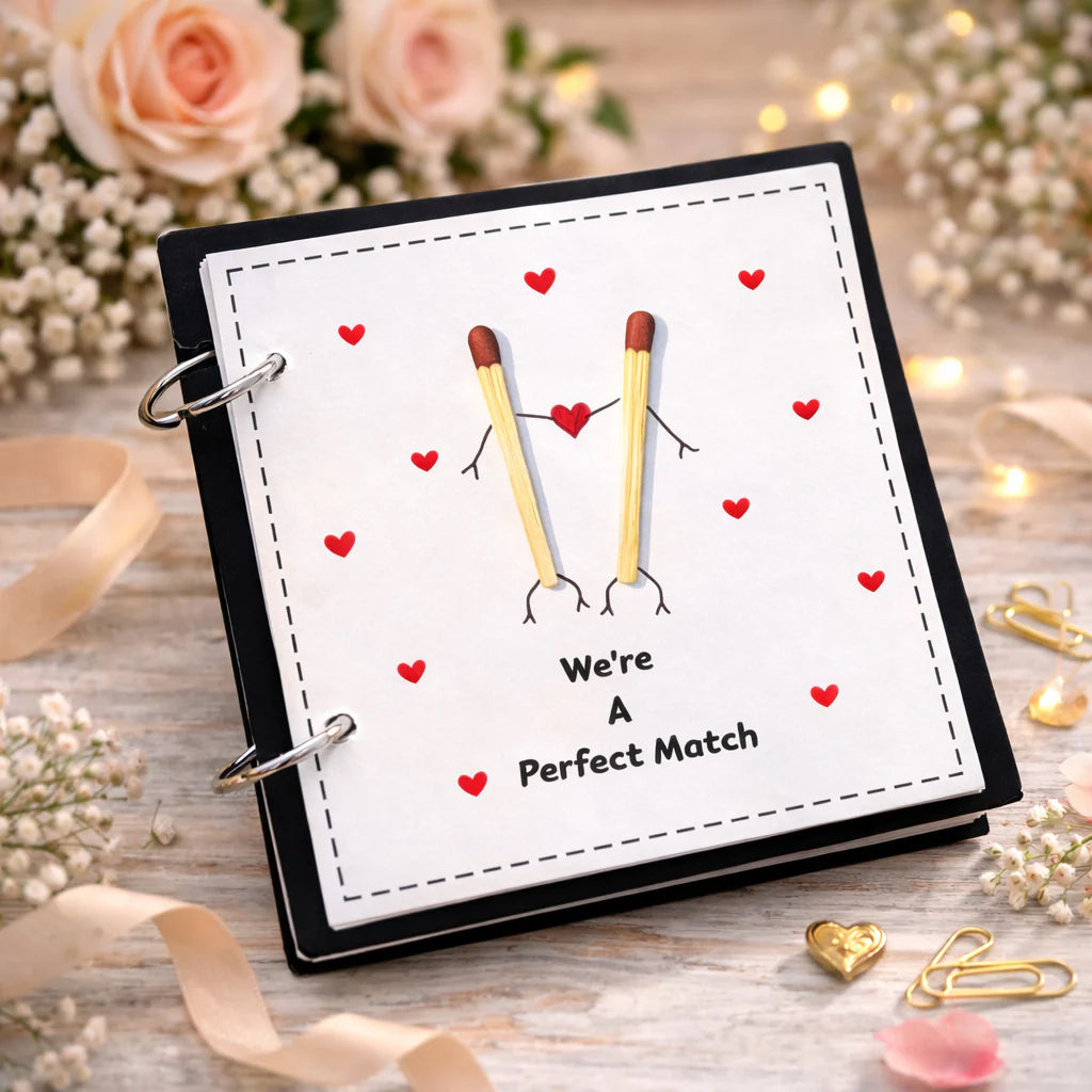 Cute Mini Memory Book for Couples