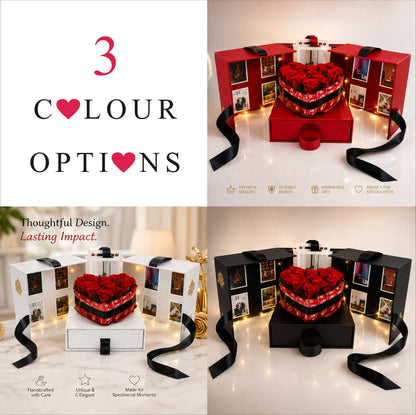 Anniversary Red Cake Box